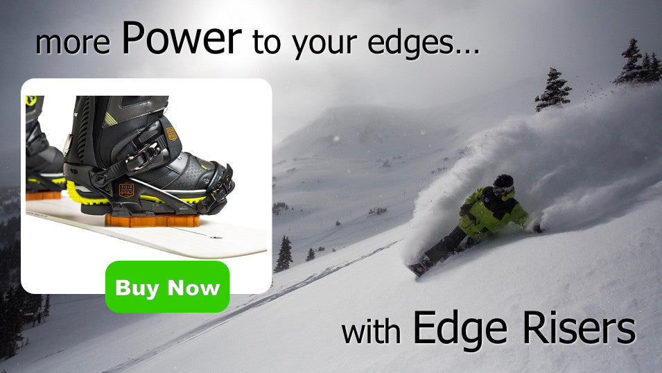 Your source for EDGE RISERS snowboard binding riser plates. – Edge Risers